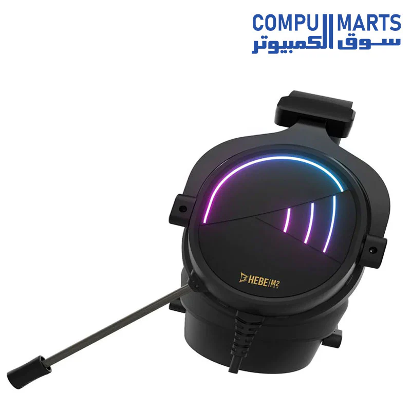 GAMDIAS HEBE M2 RGB VIRTUAL 7.1 GAMING HEADSET - Image 5
