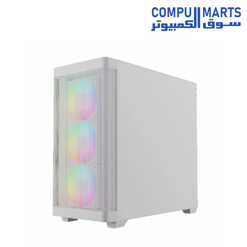 GAMDIAS ATHENA M3 ATX Mid Tower Computer Case Tempered Glass - Image 3