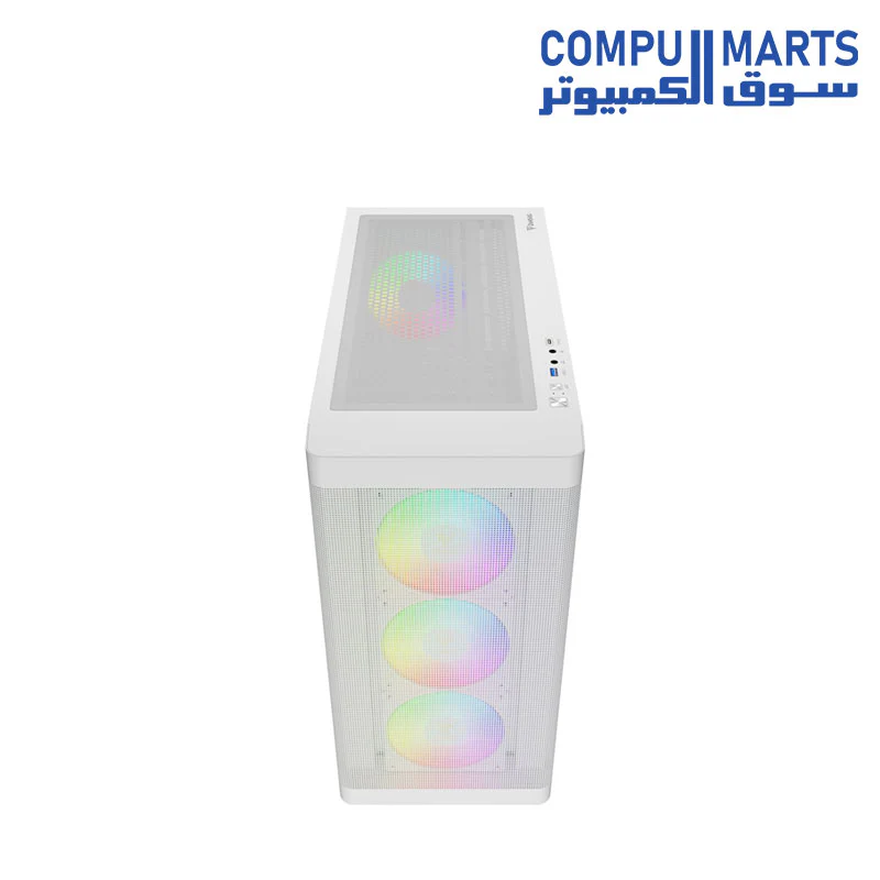 GAMDIAS ATHENA M3 ATX Mid Tower Computer Case Tempered Glass - Image 5