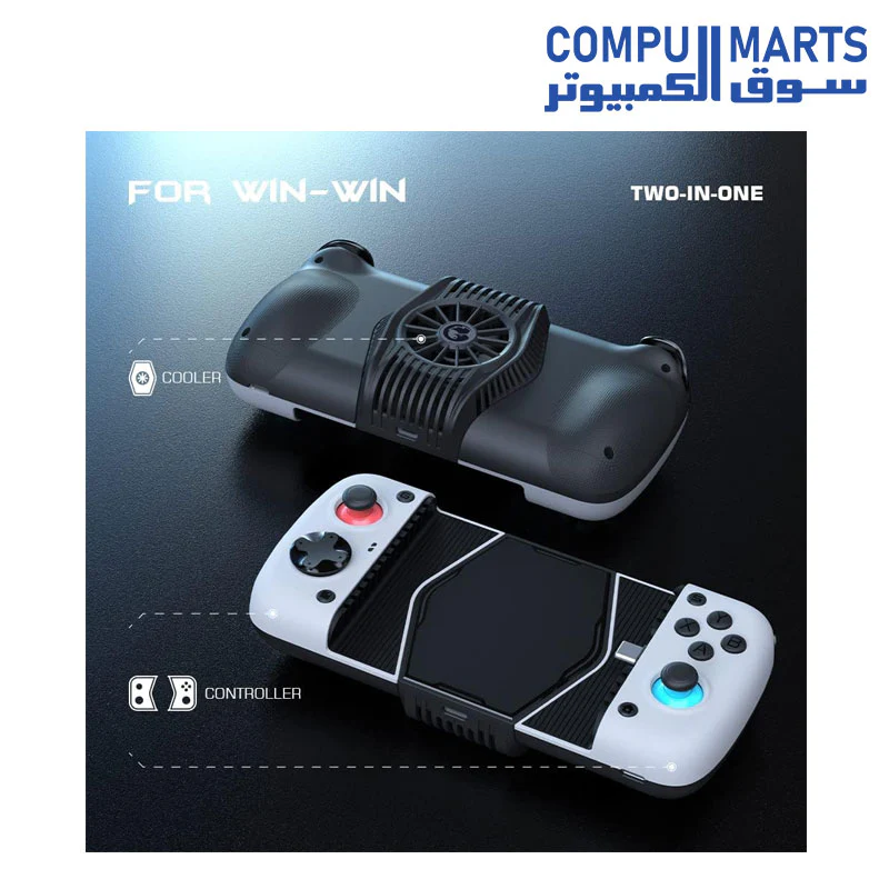 GameSir X3 Type-C Gamepad, Mobile Game Controller for Android Phone with Cooler Fan, Plug and Play Joystick - Image 3