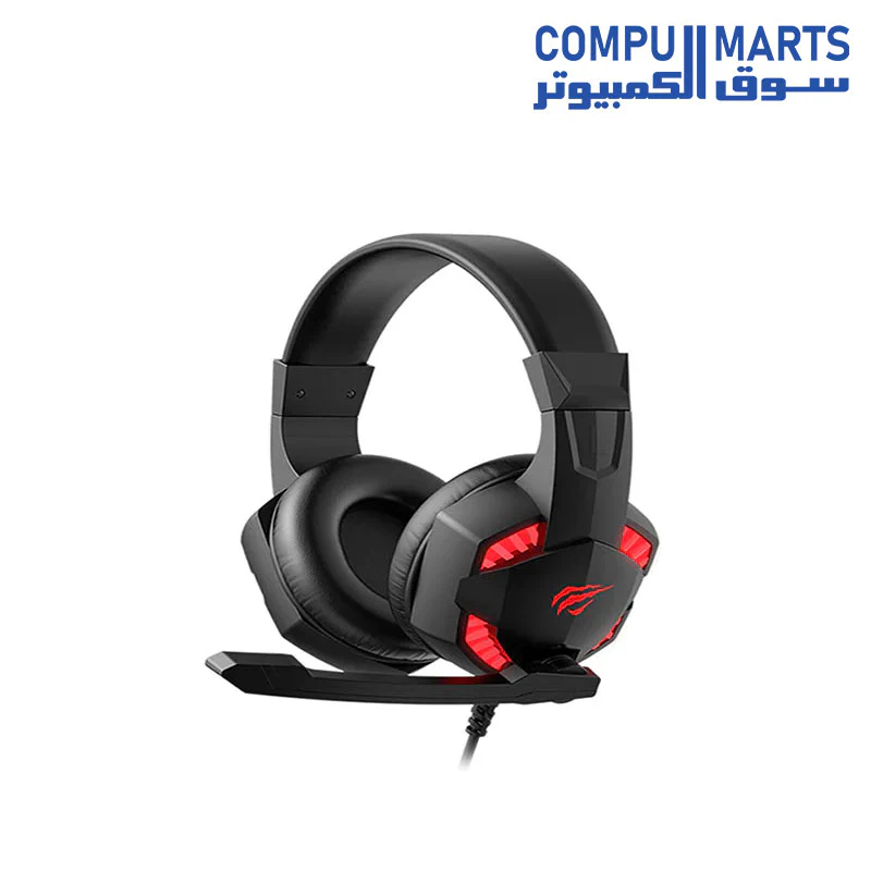GAMING HEADPHONE  HAVIT GAMENOTE HV-2032d E-SPORTS LED For PC / Laptop - Image 3