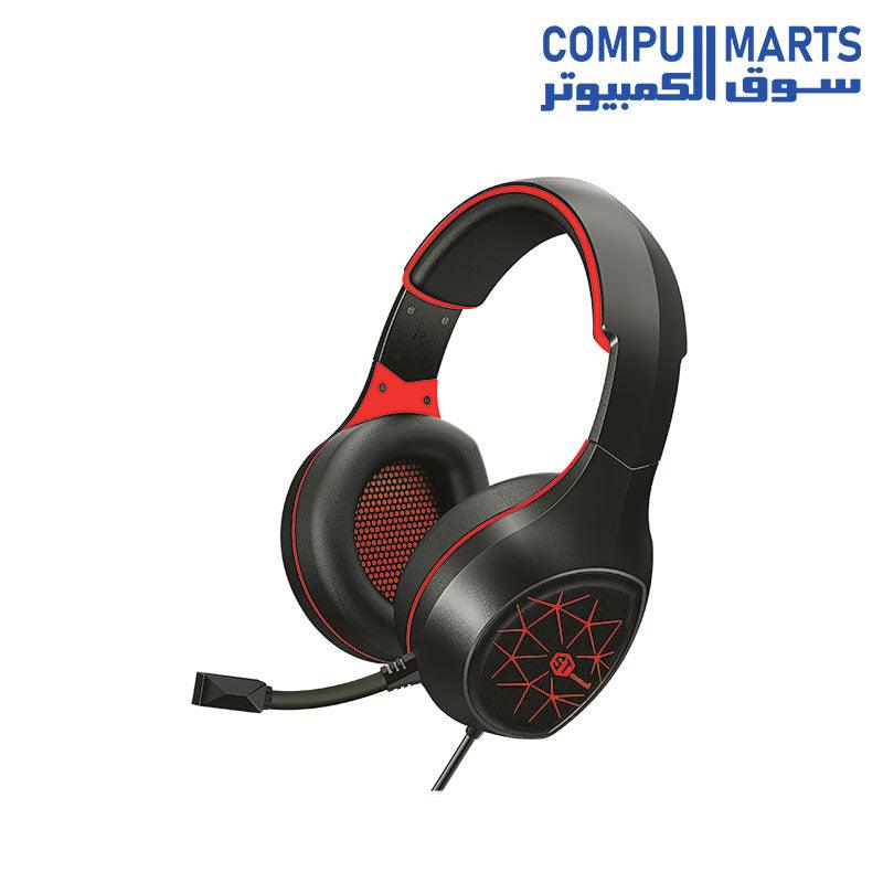 Gaming Headphone Standard GM-3501 Wired  - RED - Image 2