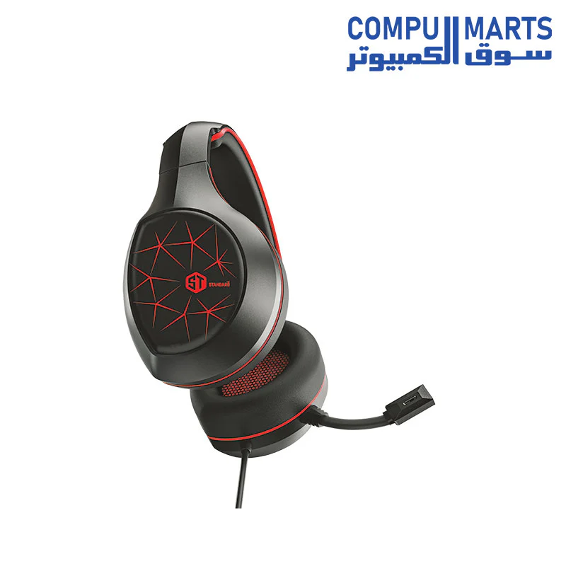 HEADPHONE ST-STANDARD GM-3502 CHAT - RED - Image 2