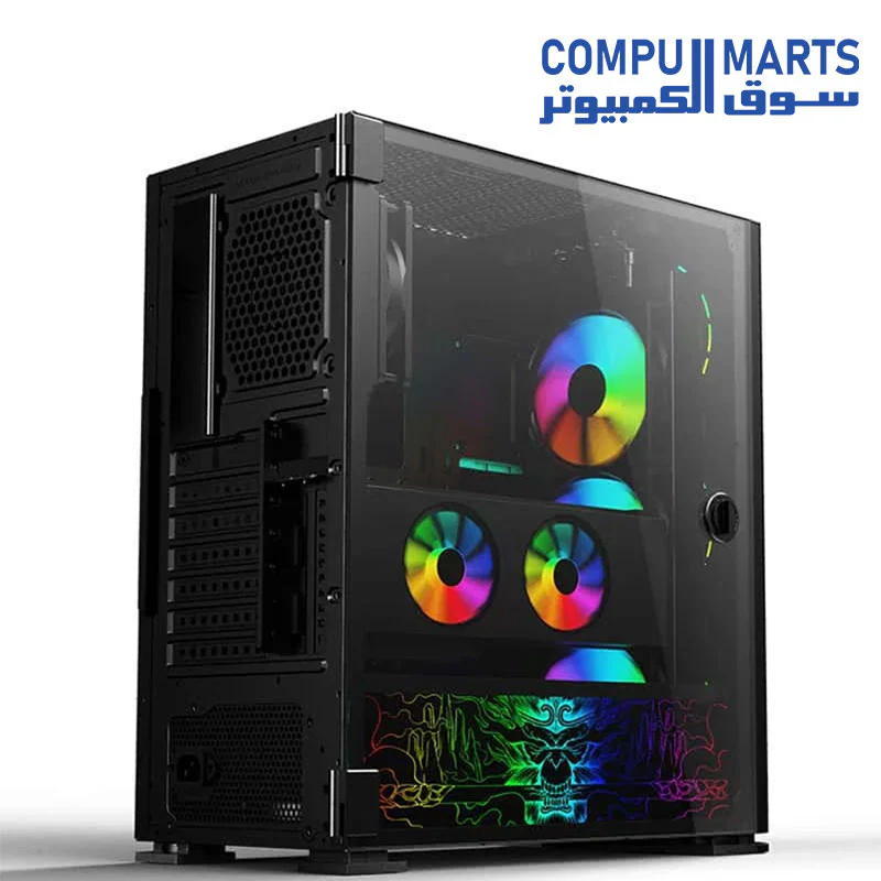 Case Technozone C 300 With 6RGB FAN - Image 3