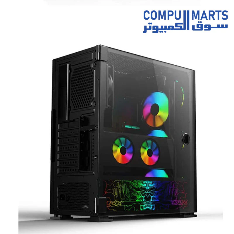 Case Technozone C 300 With 6RGB FAN - Image 4