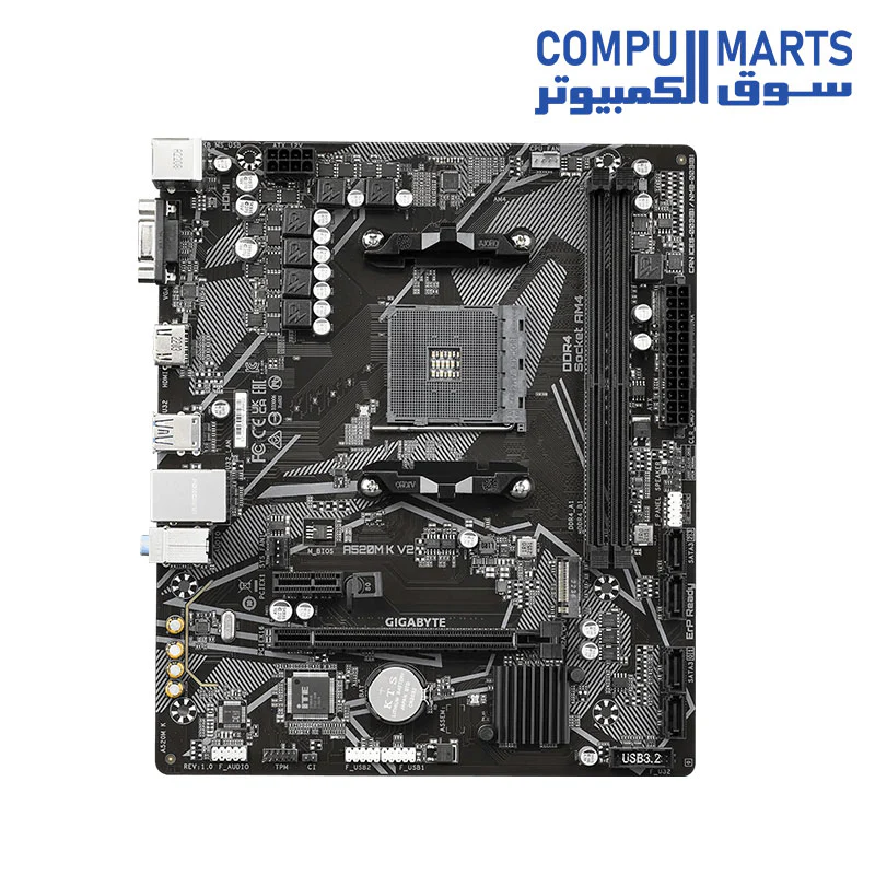 Gigabyte A520M K V2 Motherboard - Image 2