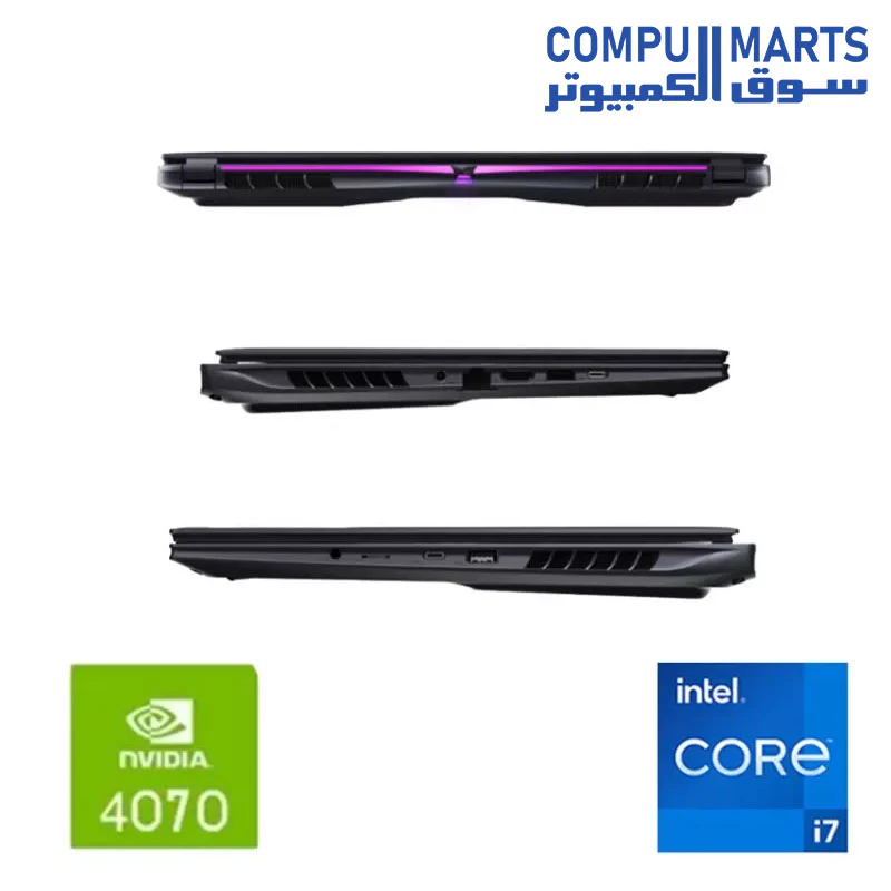 GIGABYTE - AORUS 16X (2024) Gaming Laptop - 165Hz 2560x1600 WQXGA - NVIDIA GeForce RTX 4070 - Intel i7-14650HX - 1TB SSD with 16GB DDR5 RAM - Windows 11 Home - Image 5