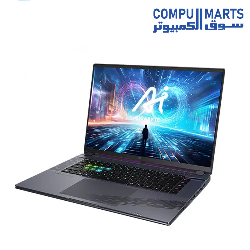 GIGABYTE - AORUS 16X AKG-53AEC54SH (2024) Gaming Laptop -Intel i7-14650HX -16GB DDR5 RAM -1TB SSD -NVMe RTX 4060 -165Hz IPS WQXGA - Windows 11 Home AD - Image 2