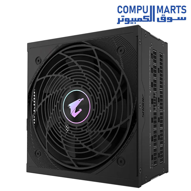 GIGABYTE AORUS ELITE P1000W 80+ Platinum Full Modular PCIe 5.0 — ATX 3.0 and PCIe Gen 5.0, 80 PLUS Platinum, 100% Japanese capacitors, Compact design - GP-AE1000PM PG5 - Image 2