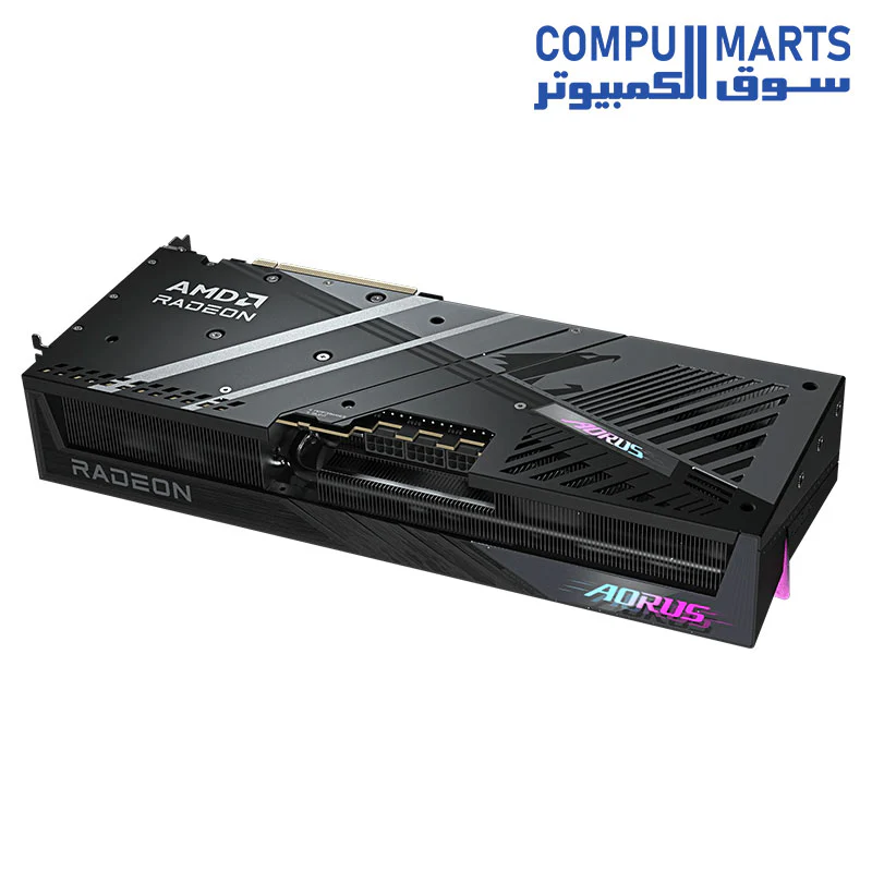 Gigabyte AORUS Radeon RX 9070 XT Elite 16G Graphics Card - 16GB GDDR6, 256bit, PCI-E 5.0, 3100 MHz Core Clock, 2 x DisplayPort, 2 x HDMI, GV-R9070XTAORUS E-16GD - Image 4