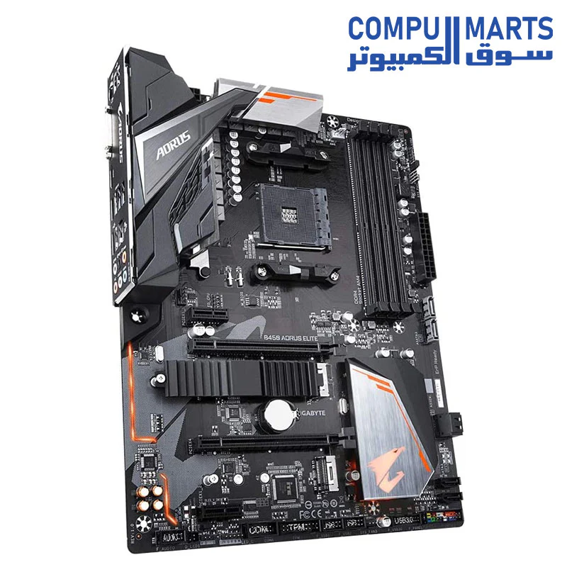 GIGABYTE B450 AORUS ELITE Motherboard - Image 3