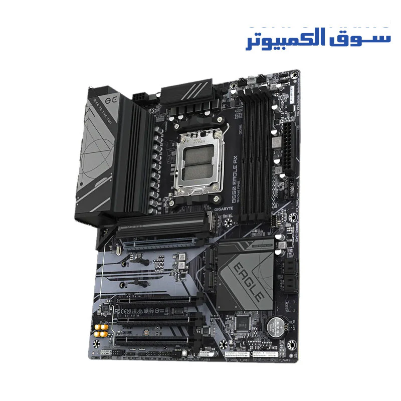 GIGABYTE B650 EAGLE AX AM5 LGA 1718 AMD B650 ATX DDR5 Triple M.2, PCIe 5.0, USB 3.2 Gen2x2 Type-C, AMD Wi-Fi 6E, Realtek GbE LAN - Image 3