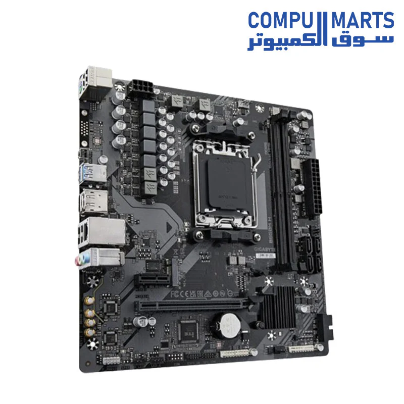 GIGABYTE B650M H Motherboard – AMD AM5 – Micro-ATX – DDR5 – PCIe 4.0 – M.2 – HDMI / DisplayPort – USB 3.2 – Ryzen 7000 / 8000 / 9000 Ready - Image 3