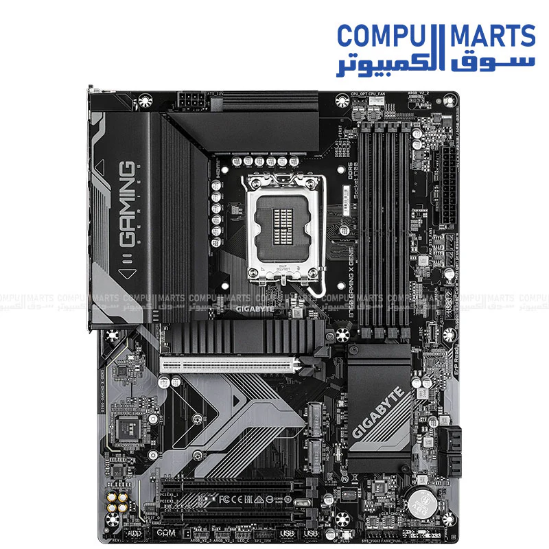 GIGABYTE B760 GAMING X GEN5 DDR4 Motherboard – LGA 1700, PCIe 5.0, Wi‑Fi 6E, ATX - Image 3