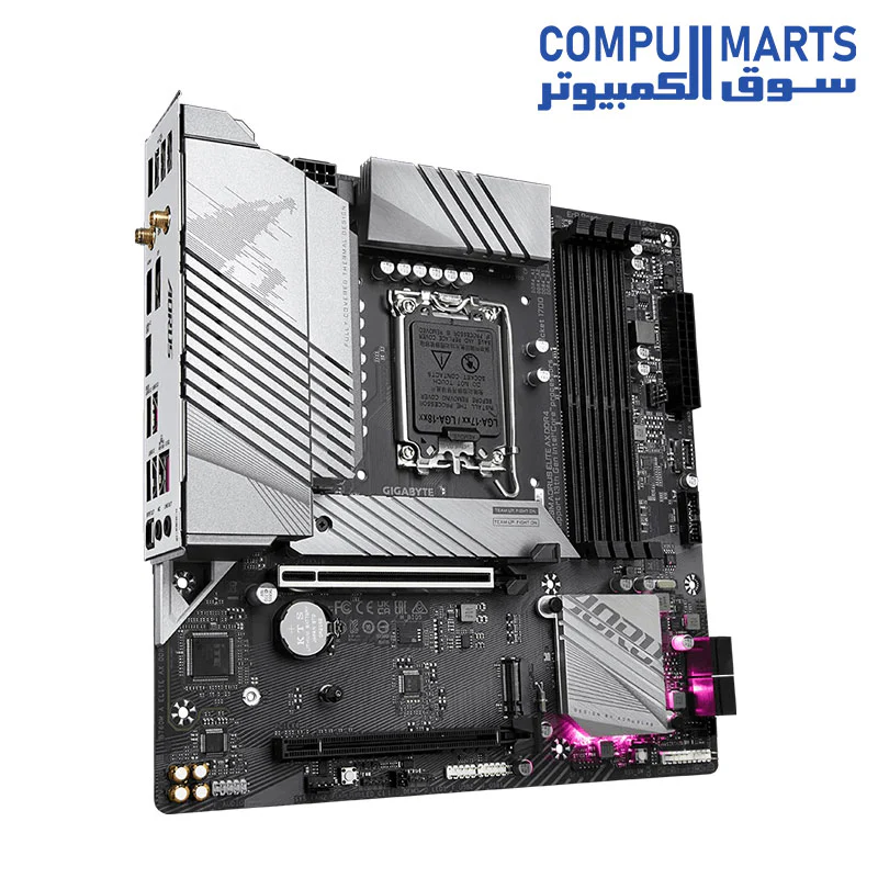 GIGABYTE B760M AORUS ELITE AX DDR4 Motherboard - Image 3