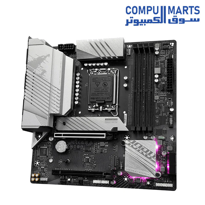 GIGABYTE B760M AORUS ELITE AX DDR4 Motherboard - Image 4