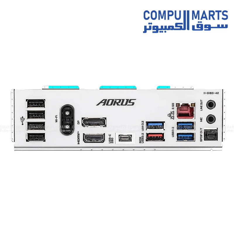 GIGABYTE B760M AORUS ELITE WiFi 6E DDR4 GEN5 – Micro‑ATX LGA 1700 | PCIe 5.0 | DDR4 XMP 5333MT/s+ | Dual M.2 | 2.5G LAN & WiFi 6E - Image 4