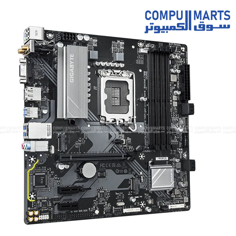 GIGABYTE B760M D3HP WiFi 6 – LGA 1700, Dual‑Channel DDR5, PCIe 4.0, 2× M.2 Gen4, GbE LAN & Wi‑Fi 6 - Image 3