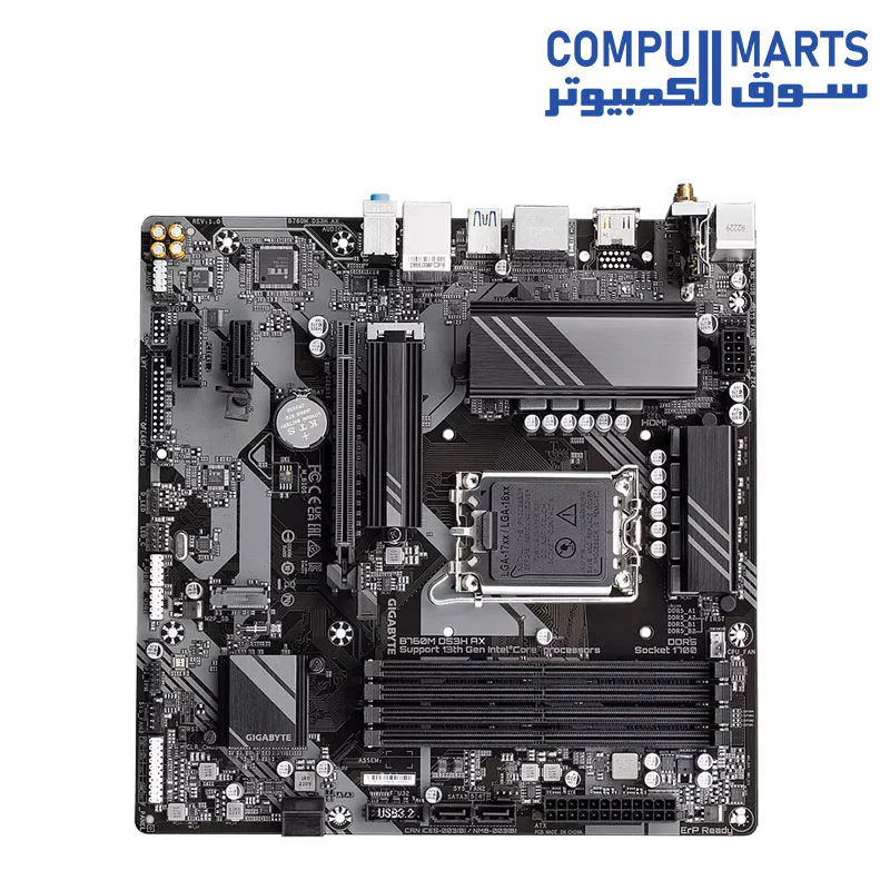 GIGABYTE B760M DS3H AX Motherboards - Image 2