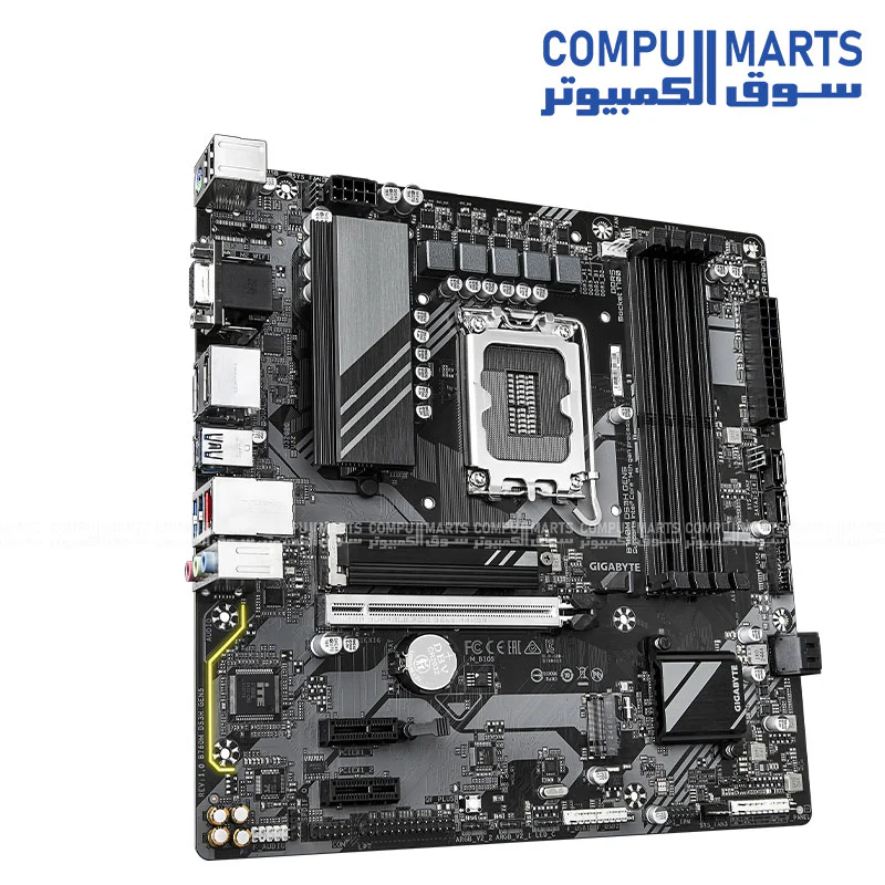GIGABYTE B760M DS3H GEN5 – LGA1700 DDR5 Micro‑ATX Motherboard (Intel 12/13/14‑Gen) - Image 2