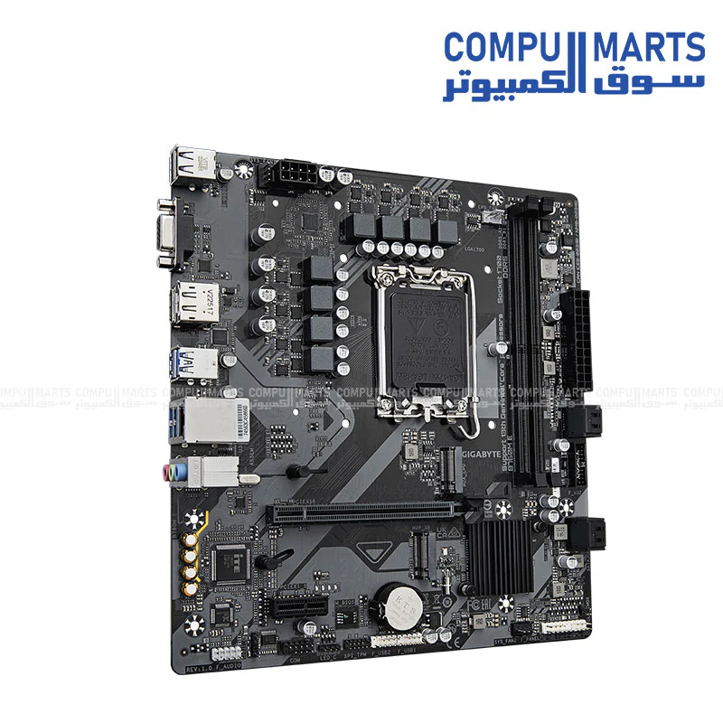 GIGABYTE B760M E DDR5 Motherboard – LGA1700, Intel B760, PCIe 4.0, Dual M.2 - Image 3
