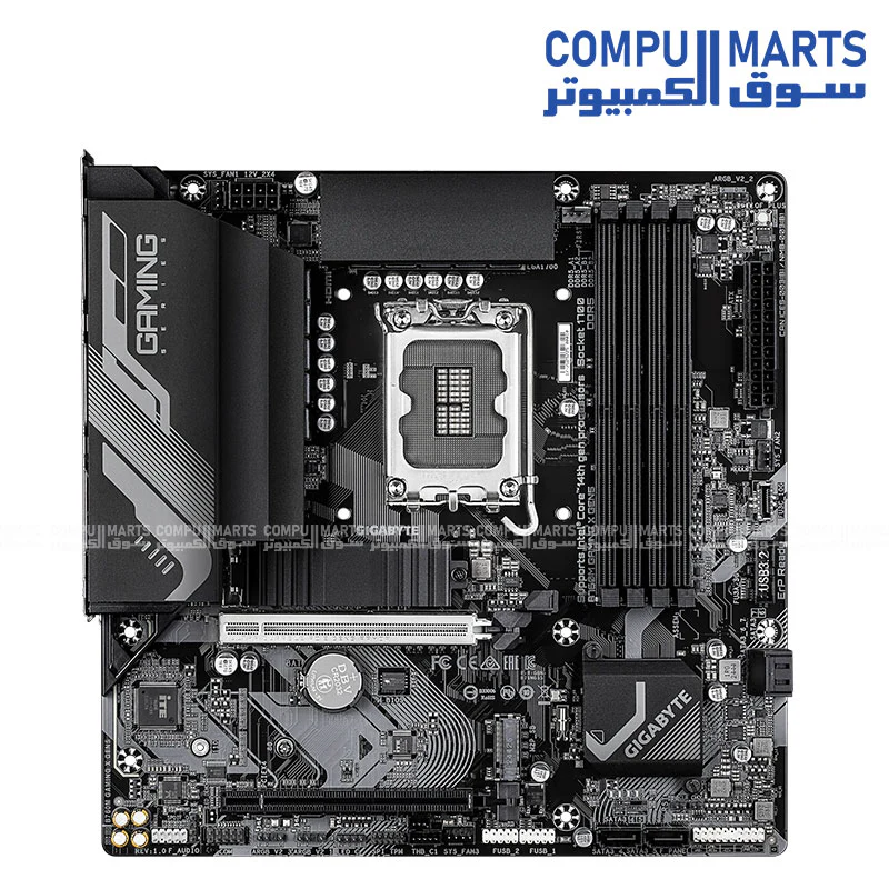 GIGABYTE B760M GAMING X GEN5 – AM5/Intel LGA 1700 DDR5 Micro‑ATX Motherboard - Image 2