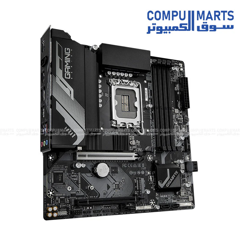 GIGABYTE B760M GAMING X WiFi6E Gen5 – LGA1700 Micro-ATX DDR5 Motherboard with PCIe 5.0 & Wi-Fi 6EV - Image 3