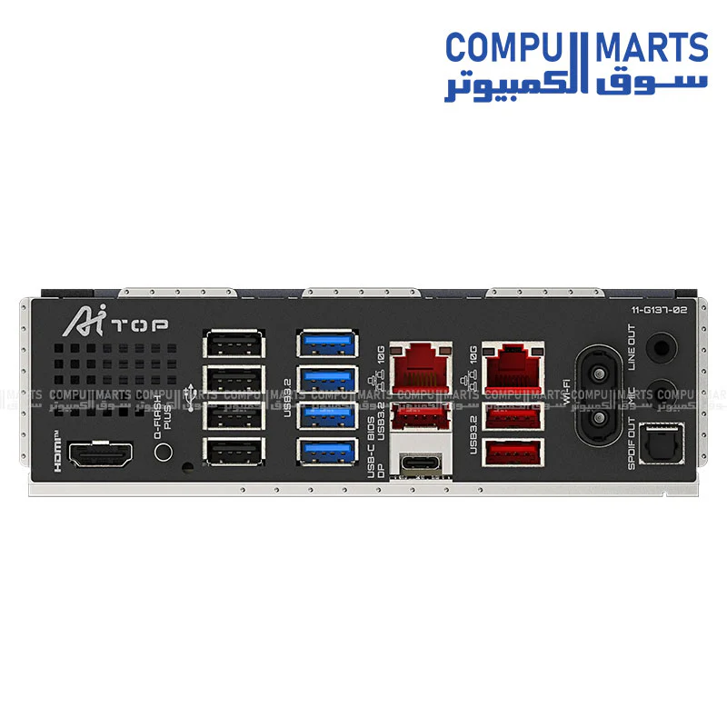 GIGABYTE B850 AI TOP – AM5 ATX DDR5 OC up to 8600MT/s, PCIe 5.0, USB‑C Gen 2×2, Wi‑Fi 7, Dual 10GbE LAN - Image 4