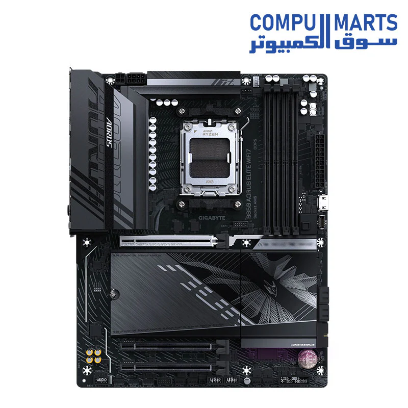 GIGABYTE B850 AORUS ELITE WIFI7 MOTHERBOARD - Image 2
