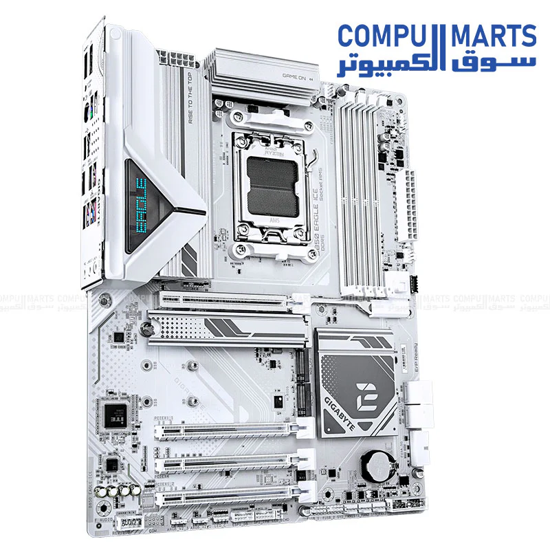 GIGABYTE B850 EAGLE ICE – AM5 DDR5 8200MT/s OC, PCIe 5.0 GPU Slot, 3× M.2, 2.5GbE - Image 3