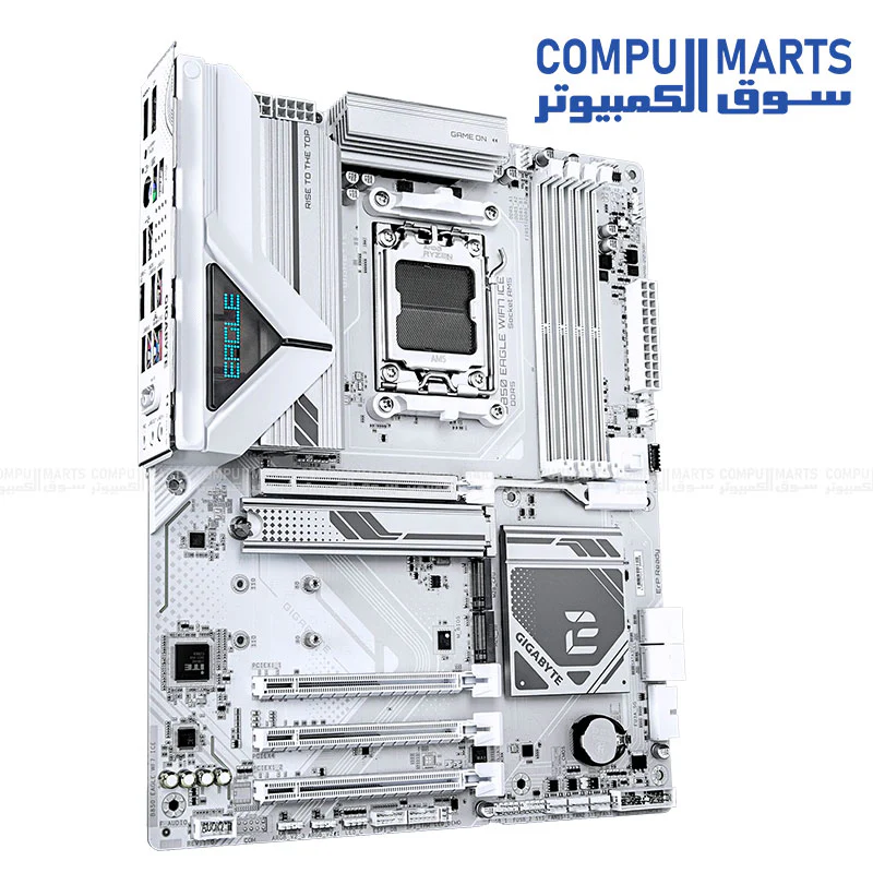 GIGABYTE B850 EAGLE WiFi7 ICE – AM5 DDR5 up to 8200 MT/s OC, PCIe 5.0, 3× M.2, Wi‑Fi 7, 2.5 GbE LAN - Image 3