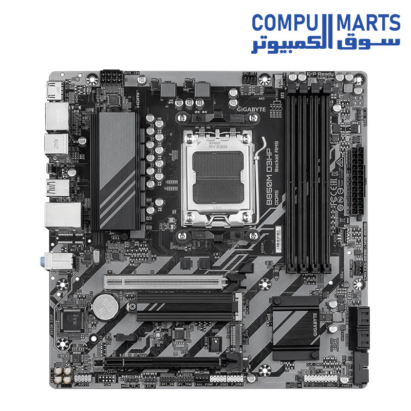 GIGABYTE B850M D3HP 1.0 Micro ATX Motherboard – AMD AM5 - Image 2