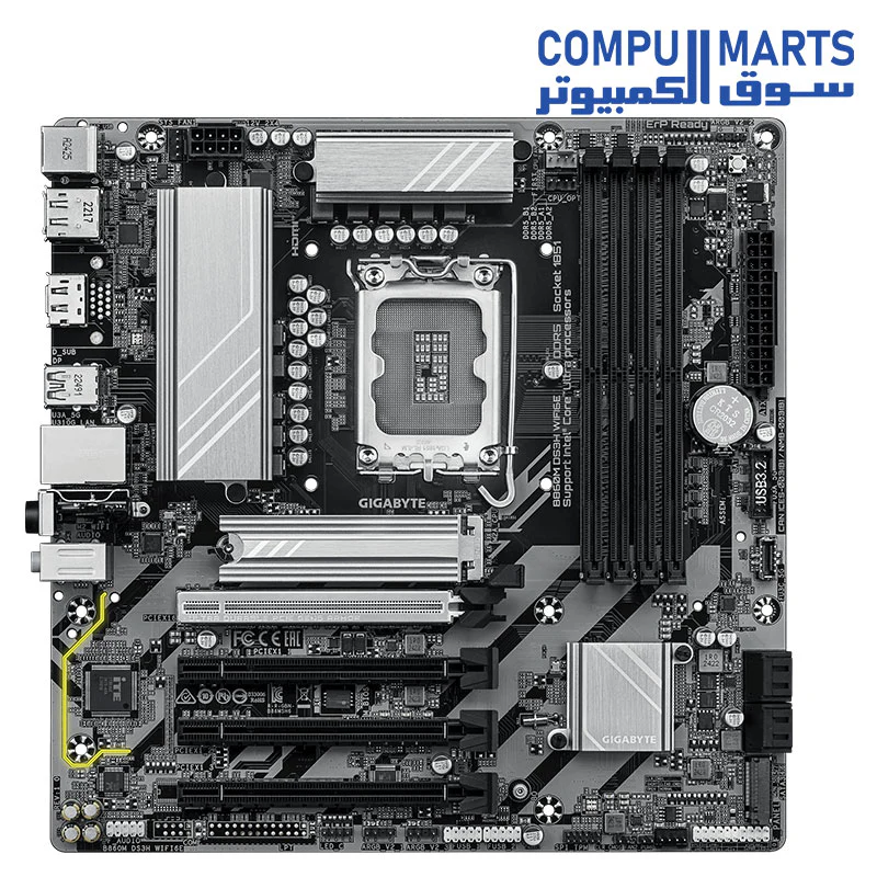 GIGABYTE B860M DS3H WIFI6E MOTHERBOARD - Image 2