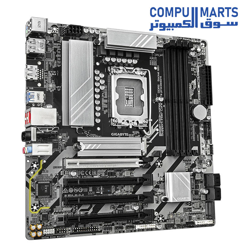 GIGABYTE B860M DS3H WIFI6E MOTHERBOARD - Image 3