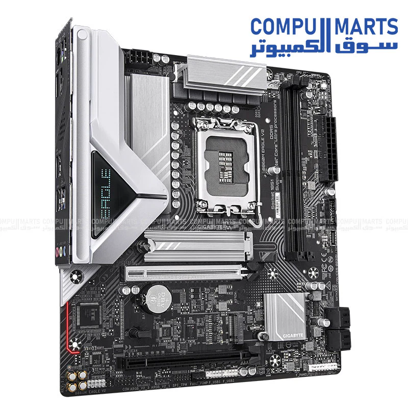 GIGABYTE B860M EAGLE V2 – LGA 1851, DDR5 Up to 9066MT/s, PCIe 5.0, USB4 Type-C, 2.5 GbE LAN - Image 3