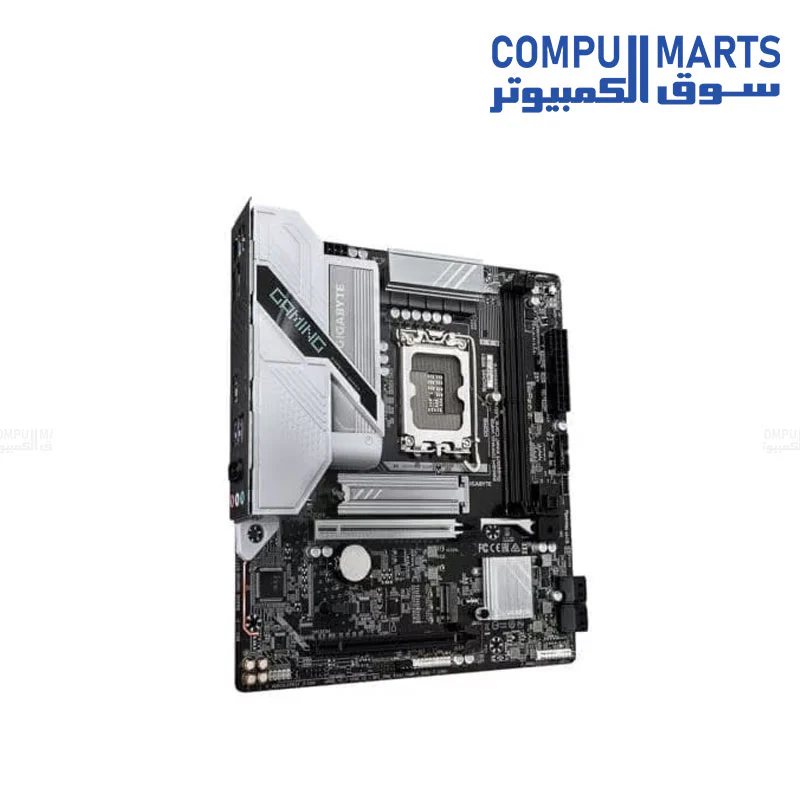 GIGABYTE B860M GAMING WiFi6 Motherboard – Intel LGA1851 – Micro-ATX – DDR5 – PCIe 5.0 – M.2 – WiFi 6 – USB 3.2 – For Intel Core Ultra Processors - Image 3