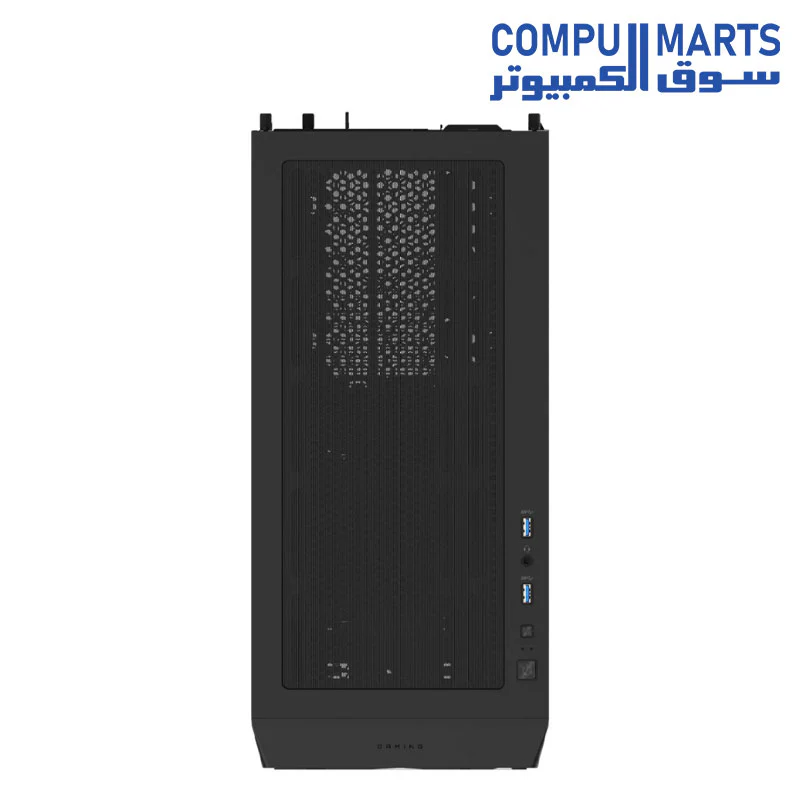 GIGABYTE C102 GLASS 2x 120mm Fans — Optimized Airflow Design, Full-Size Tempered Glass, USB 3.0 x2 on I/O panel, 360mm Liquid Cooling Compatible, Dust Filte - Image 3