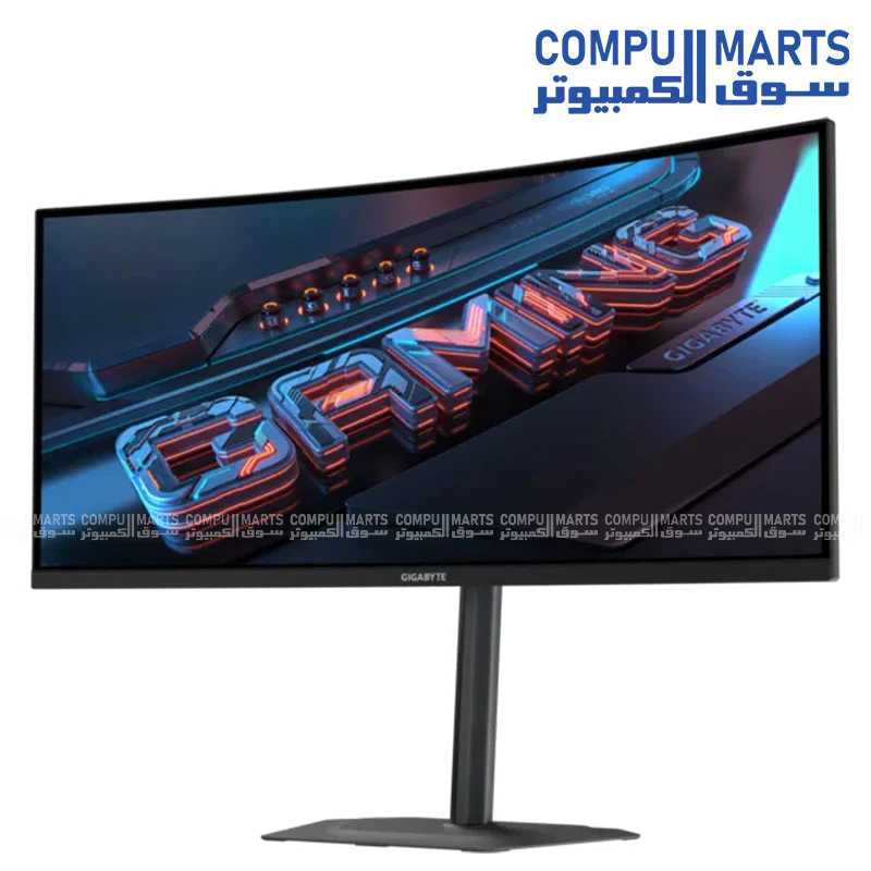 GIGABYTE G34WQC2 34” WQHD 200Hz Curved Gaming Monitor – VA Panel, 1ms, HDR400 - Image 3