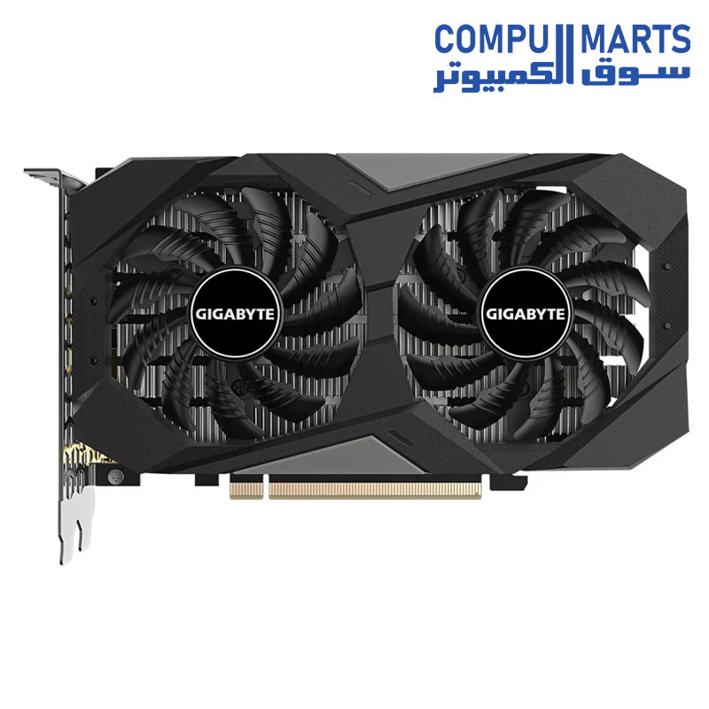 GIGABYTE GeForce RTX 3050 WINDFORCE OC 6G Graphics Card, 2X WINDFORCE Fans, 6GB GDDR6 96-bit GDDR6, GV-N3050WF2OC-6GD Video Card - Image 2
