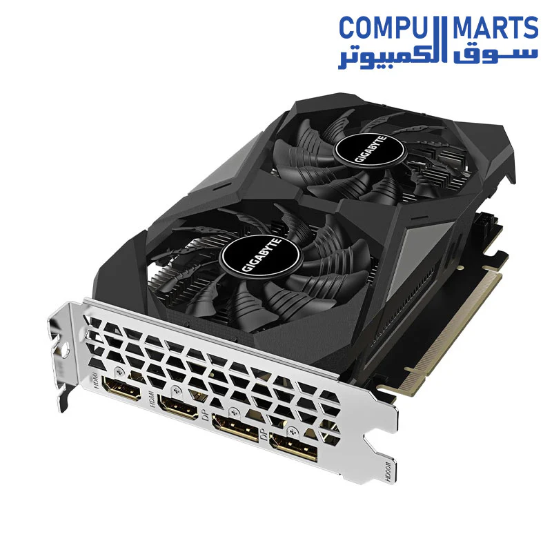 GIGABYTE GeForce RTX 3050 WINDFORCE OC 6G Graphics Card, 2X WINDFORCE Fans, 6GB GDDR6 96-bit GDDR6, GV-N3050WF2OC-6GD Video Card - Image 3