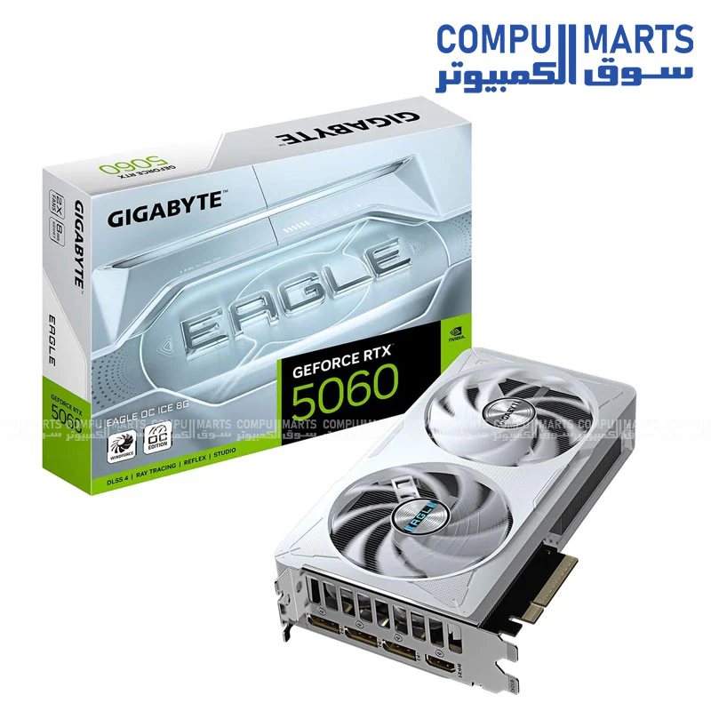 GIGABYTE GeForce RTX 5060 Eagle OC 8G Graphics Card, 8GB 128-bit GDDR7, PCIe 5.0, WINDFORCE Cooling System Video Card - Image 2