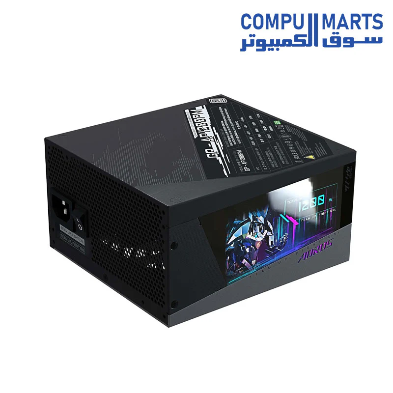 GIGABYTE GP-AP1200PM 1200W 80 Plus Platinum Certified Fully Modular Power Supply - Image 2