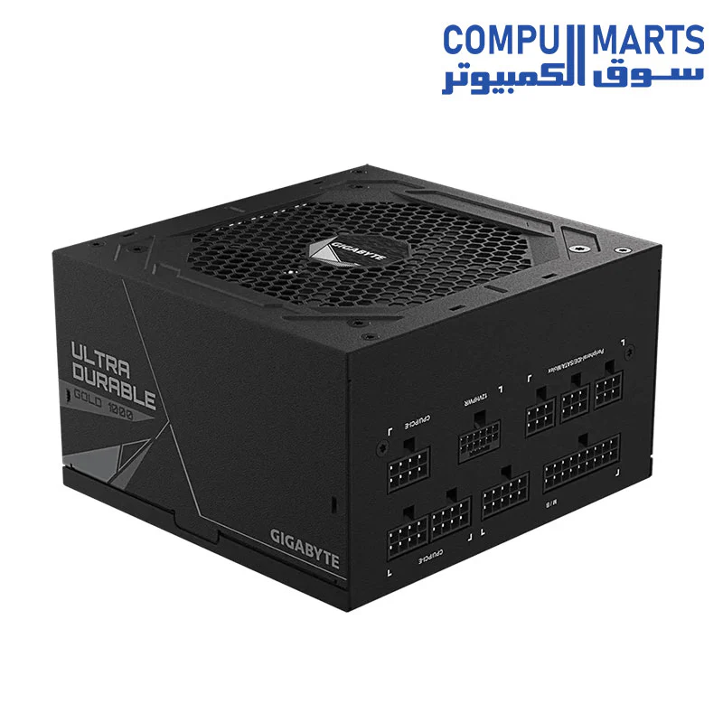GIGABYTE GP-UD1000GM PG5 - PCIe5.0 Ready - ATX3.0 - 1000W 80 Plus Gold Certified - Fully Modular Power Supply - Image 3