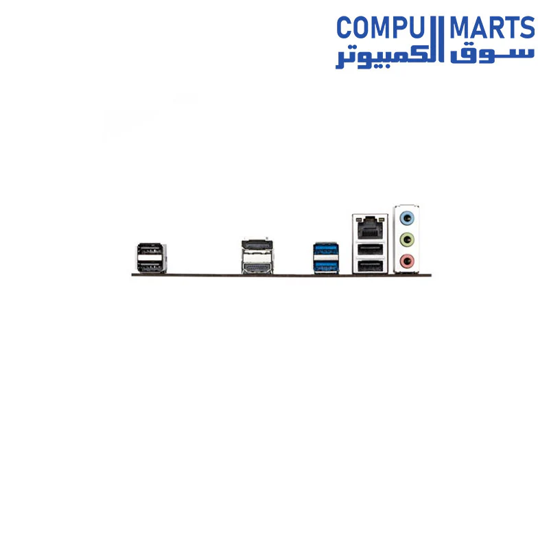 GIGABYTE H610M K DDR5 LGA1700 MOTHERBOARD PCIe 4.0 Design, Gen3 x4 M.2 ,GbE LAN ,Anti-Sulfur Resistor, Smart Fan 6 - Image 4
