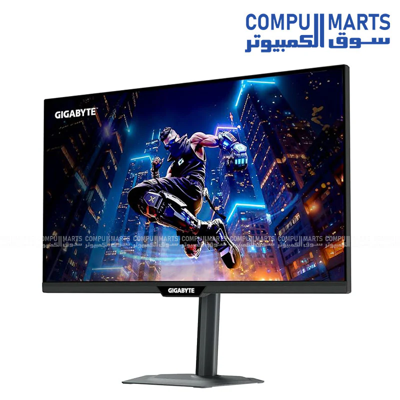 GIGABYTE M27Q3 27’’ 2K QHD Gaming Monitor – 300Hz, 1ms GtG, SuperSpeed IPS, FreeSync Premium, G-SYNC Compatible, KVM, DisplayHDR 400, HDMI 2.1 - Image 2