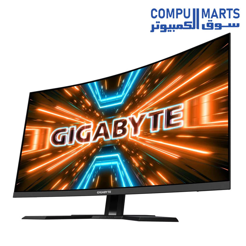 GIGABYTE M32QC-EK 32-inch QHD Widescreen Curved Gaming Monitor, 2560 x 1440, 165Hz Refresh Rate, FreeSync, 1ms Response Time, 3000:1 Contrast Ratio - Image 2
