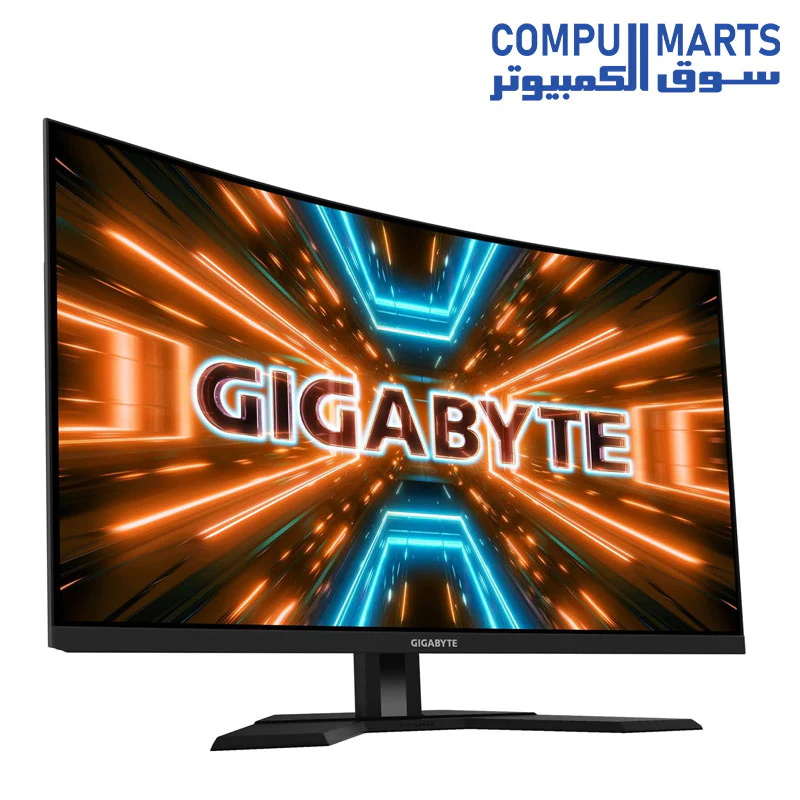 GIGABYTE M32QC-EK 32-inch QHD Widescreen Curved Gaming Monitor, 2560 x 1440, 165Hz Refresh Rate, FreeSync, 1ms Response Time, 3000:1 Contrast Ratio - Image 3