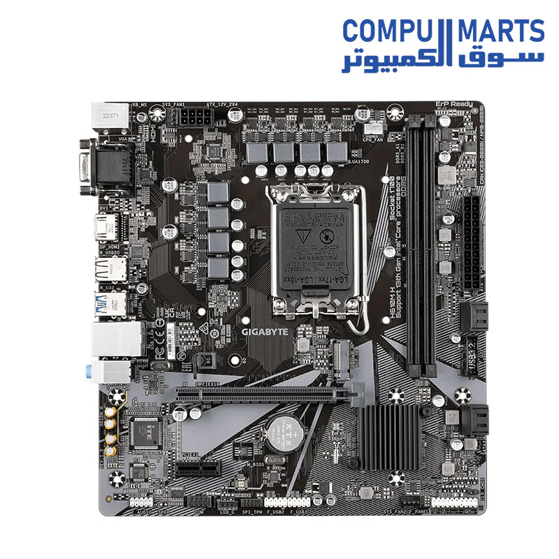 GIGABYTE Motherboard H610M H DDR5 - Image 2
