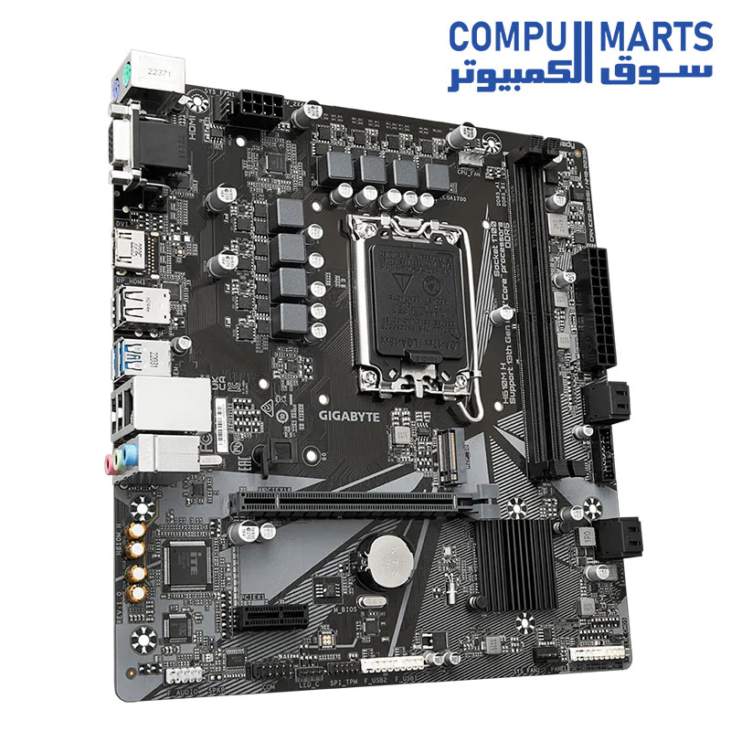 GIGABYTE Motherboard H610M H DDR5 - Image 3
