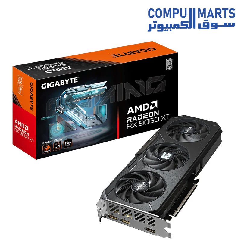 GIGABYTE Radeon RX 9060 XT Gaming OC 8G-16GD Graphics Card, PCIe 5.0, 16GB GDDR6, GV-R9060XTGAMING OC-16GD Video Card - Image 5